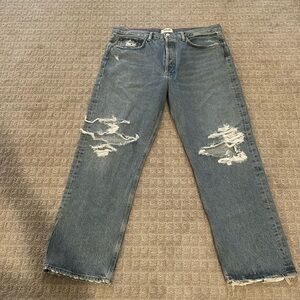 Agolde distressed jeans